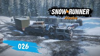 Aufgabe amp Wettkampf zeitgleich  Snow Runner Alaska 026  PC Lets Play deutsch [upl. by Mayberry720]