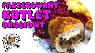 Faszerowany kotlet drobiowy Kudłaty w kuchni TV odc XCVI [upl. by Odraboel]