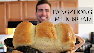 DELICIOUS AND EASY TANGZHONG MILK BREAD Baking with Jesse [upl. by Schilling276]