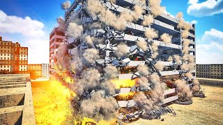 Realistic Building Demolition 3  Teardown [upl. by Peppard26]