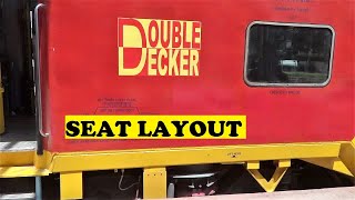 Double Decker Train Seat Layout [upl. by Oicnedif]