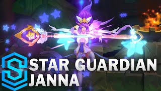 Star Guardian Janna Skin Spotlight  League of Legends [upl. by Dowlen]