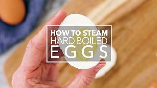 How to Steam Hard Boiled Eggs [upl. by Itsrejk728]