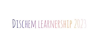 DISCHEM LEARNERSHIPS  SOUTH AFRICA  2023 [upl. by Adeuga]