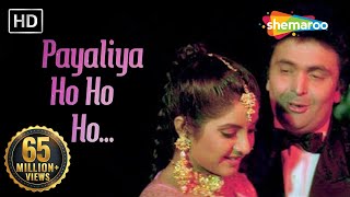 Payaliyan Oh Ho Ho Ho HD  Deewana Song  Rishi Kapoor  Divya Bharti  Filmigaane 90s Love Song [upl. by Adnawyt806]