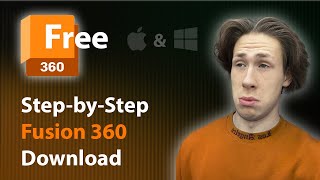 🔶 How to Get Fusion 360 for Free Hobbyist and Personal Use [upl. by Naimaj]