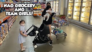 GROCERY SHOPPING NI ATE NANA amp SELENA SA SampR [upl. by Adiaj]