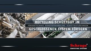 Förderung von Schredder für die Recyclingindustrie [upl. by Dian]