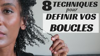 8 TECHNIQUES POUR DÉFINIR VOS BOUCLES  Olivia Rose [upl. by Winou]