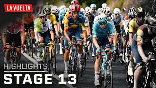 Vuelta a España 2024 Stage 13  EXTENDED HIGHLIGHTS  8302024  Cycling on NBC Sports [upl. by Jary]