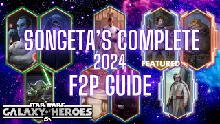 The Best F2P Farming Guide of 2024  Everything You Need to Know About Playing SWGOH For Free [upl. by Eadwina]