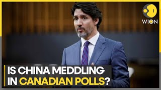 Canada elections Justin Trudeau faces heat over Chinese meddling  WION Pulse [upl. by Nairim698]