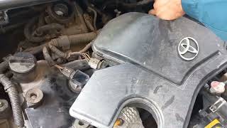 Toyota Vitz ENGINE SIGN ON PROBLEM SOLUTION [upl. by Anauqaj]