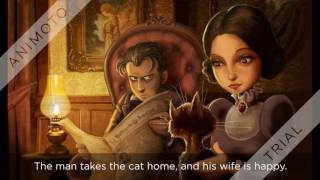 Movie of THE BLACK CAT by Edgar Allan Poe [upl. by Ahsito]