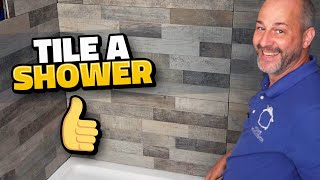 How To Tile A Shower  From A to Z [upl. by Cornia]