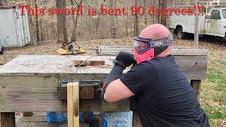 K20 DELTA CPM 3V SWORD TESTING DESTRUCTION VIDEO [upl. by Eissak]