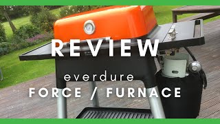 Review  Everdure Force Furnace gas BBQ  Grill [upl. by Ybor]