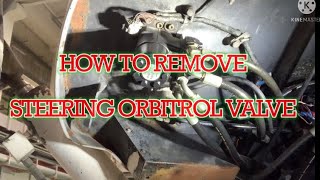 Removal of Steering Orbitrol Valve [upl. by Aztinaj]