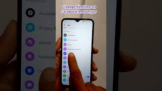 Change Ringtone on Facebook messenger [upl. by Nadnarb329]