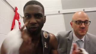 ASINIA BYFIELD WITH STUNNING 5th ROUND STOPPAGE OF SAM McNESS  REACTS TO CROWD MAYHEM AFTER FIGHT [upl. by Anna]