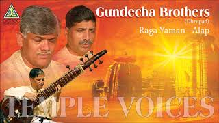 Gundecha Brothers  Dhrupad  Raga Yaman  Alap  Live at Saptak Festival [upl. by Jeff]