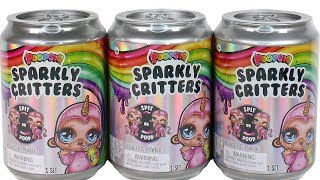 Poopsie Sparkly Critters Blind Box Unboxing Toy Review DIY Unicorn Slime Poopsie Slime Surprise [upl. by Seyah]