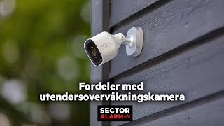 Fordeler med utendørs HDovervåkningskamera [upl. by Neiv]