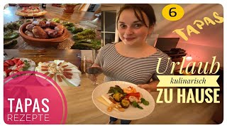 🇪🇸 6 spanische Tapas Rezepte  einfach schnell und lecker zubereitet 🇪🇸 [upl. by Cutty]