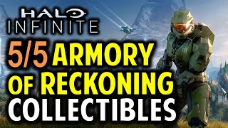 Armory of Reckoning All Collectibles Spartan Core amp Audio Logs Location  Halo Infinite [upl. by Helman]