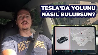 Teslada Yolunu Bulmak  Navigasyonu Kullanımı Anlatımı [upl. by Telford]