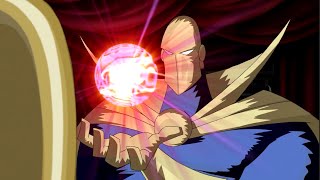 Doctor Fate DCAU Powers and Fight Scenes  STAS Justice League and JLU Season 1 [upl. by Nolrac]