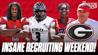 Will UGA Footballs Scavenger Hunt PRODUCE Commits  5Star Recruits Visiting Georgia Bulldogs [upl. by Bodi]