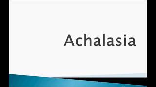 USMLE What you need to know about Achalasia by usmleTeam [upl. by Nylaehs]