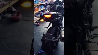 Modified mt15 💥😱 dm tail tidy shortsfeedviralvideo mt15 youtubeshorts yamaha shorts [upl. by Weinhardt]