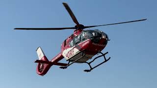 DRF Luftrettung  Landung Christoph 41  Airbus H135  DHRTC  Krankenhaus Leonberg [upl. by Freud312]