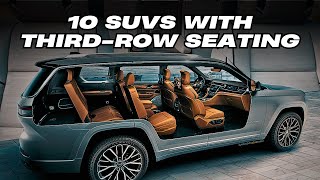 10 SUVs with ThirdRow Seating [upl. by Enixam]