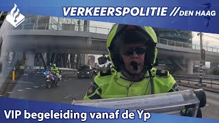 Vip begeleiding vanaf de Yp naar het Ministerie in Den Haag [upl. by Eneja440]