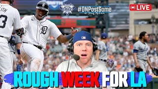 Dodgers Blow Lead Again Lose in WalkOff Fashion to Tigers Nightmare Week For LA [upl. by Mikey]