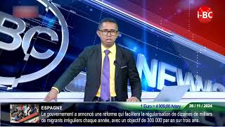 IBC NEWS DU 26 NOVEMBRE 2024 [upl. by Dilisio]