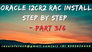 Oracle 12CR2 RAC Install step by step  Part 36 [upl. by Eleen]