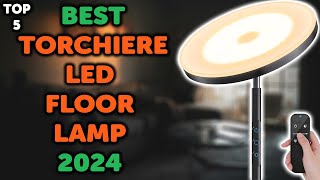 5 Best Torchiere Led Floor Lamp  Top 5 Torchiere LED Sky Floor Lamp to Buy in 2024 [upl. by Gae711]