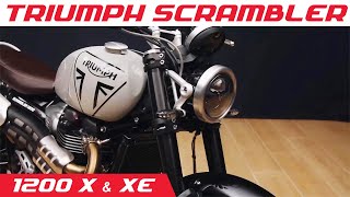 2024 All New Triumph Scrambler 1200 X amp XE [upl. by Akirat]