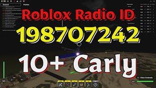 Carly Roblox Radio CodesIDs [upl. by Dola528]