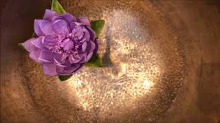 ASMR Klangschalen Lotus Meditation OM singing bowls lotus meditation [upl. by Sair]