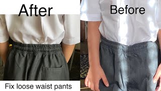 Downsize waist of pants [upl. by Mcgray732]