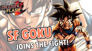 SSF2 Beta Mods  SF Goku ReleaseAgain lmao [upl. by Nagey605]