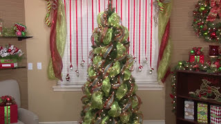 Decorating a Tree Mesh and Ribbon [upl. by Cardon]