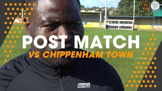 Post Match Chippenham Town 240824 [upl. by Kari]