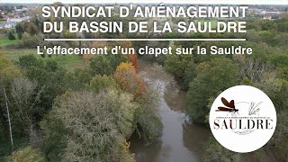 Leffacement dun clapet sur la Sauldre [upl. by Hbaruas]