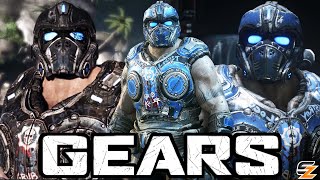 Gears of War Story Lore  All CLAYTON CARMINE Cutscenes So Far Gears Cutscenes Movie [upl. by Etterual]